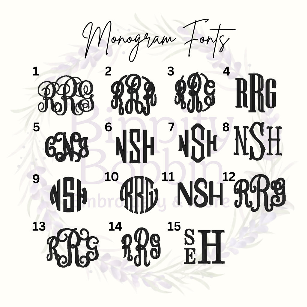 Personalized Bouquet Sash