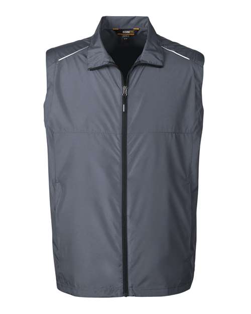 T-Trak Vest - Red / Blue Thread