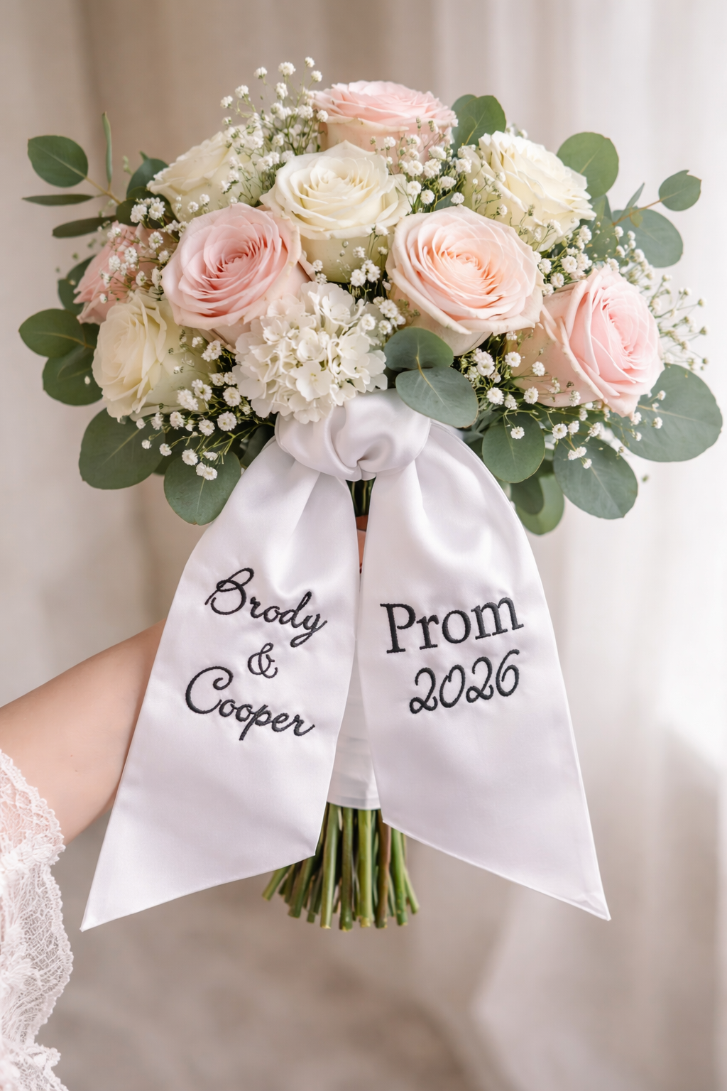 Personalized Bouquet Sash